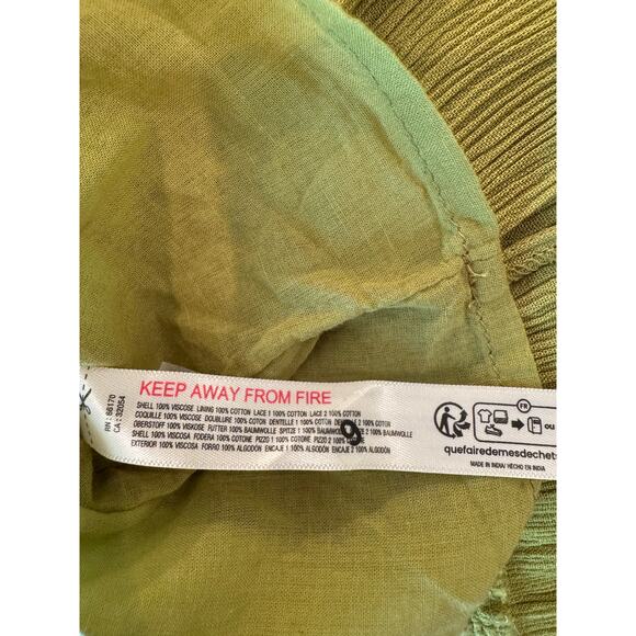 Free People Boho Chartreuse Maxi Dress - Picture 10 of 11